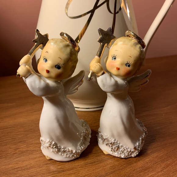 Vintage Japan Christmas Star Angels - Picture 1 of 1